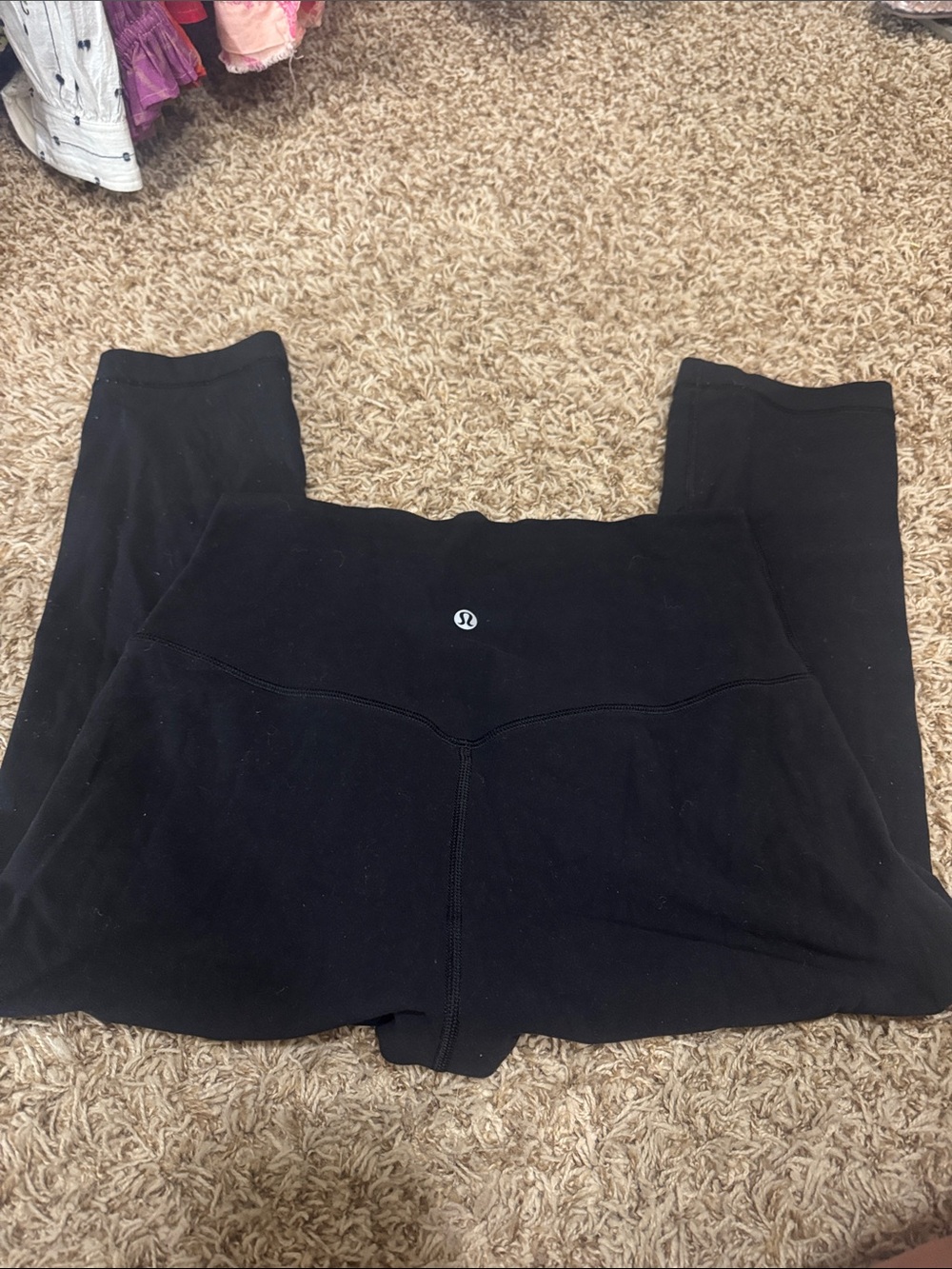 Lululemon Black High-Rise cropped Leggings